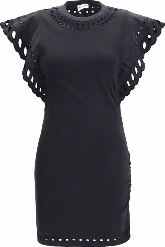 Isabel Marant Étoile Black Cotton Casual Dress