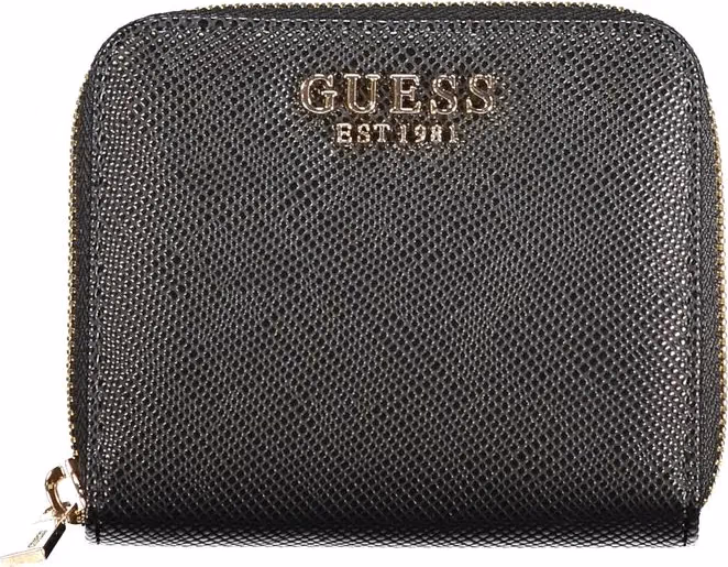 Guess Jeans Nero Poliuretano Women Wallet