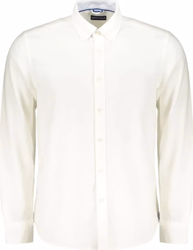 North Sails White Cotton Men's Shirt