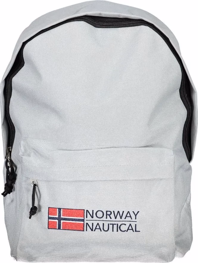 Norway 1963 Gray Polyester Men Backpack
