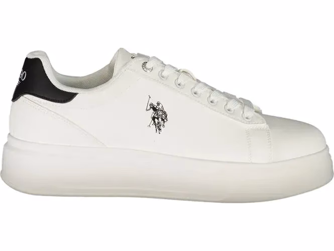 U.S. POLO ASSN. Bianco Polyester Uomo Sneaker