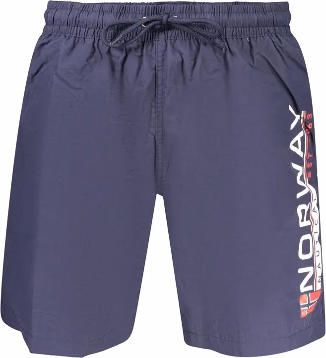 Norway 1963 Blue Polyamide Men's Swimwear