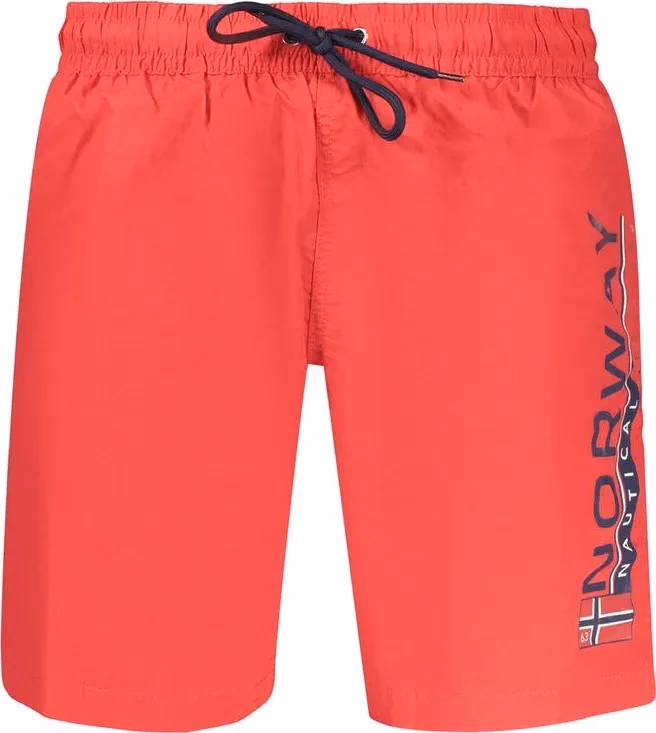 Norway 1963 Rosso Poliammide Uomo Swimwear