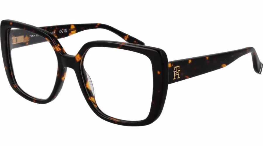Tommy Hilfiger Brown Acetate Glasses (Frames)