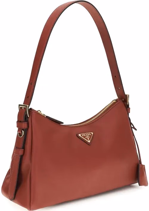 Prada Multicolor Calf Leather Bos Taurus Shoulder Bag