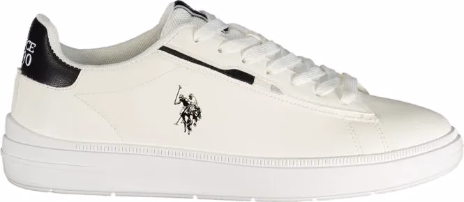 U.S. POLO ASSN. Bianco Polyurethane Mens Sneaker