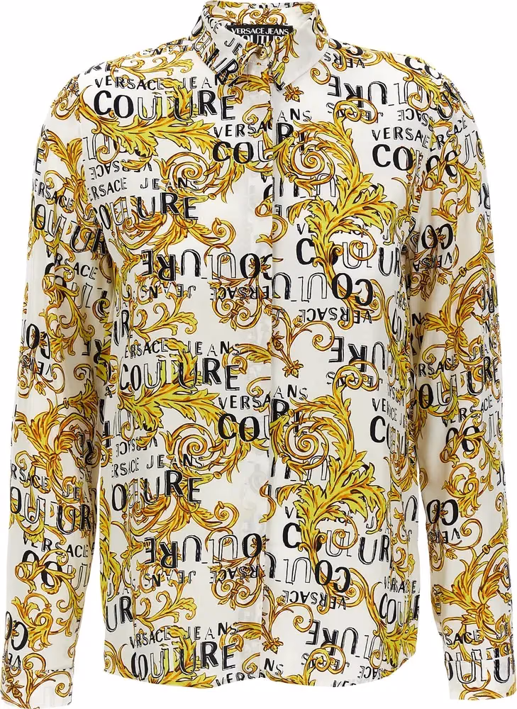 Versace Jeans Multicolor Viscose Blouse