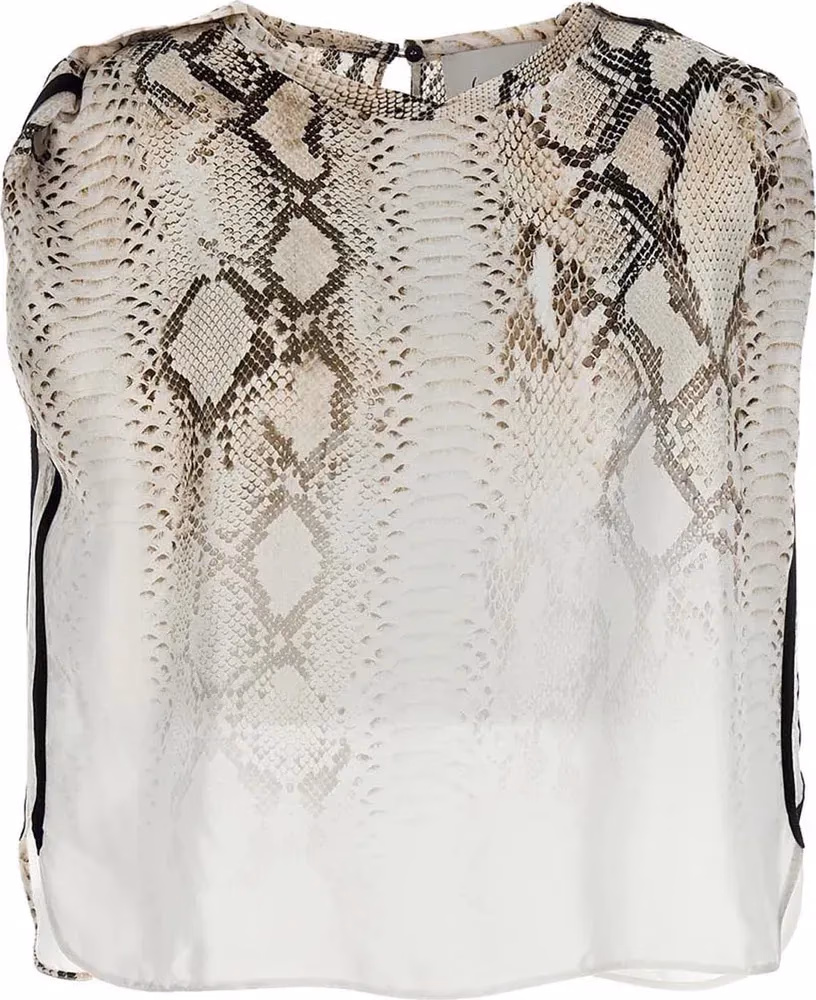 NUDE Multicolor Viscose Blouse