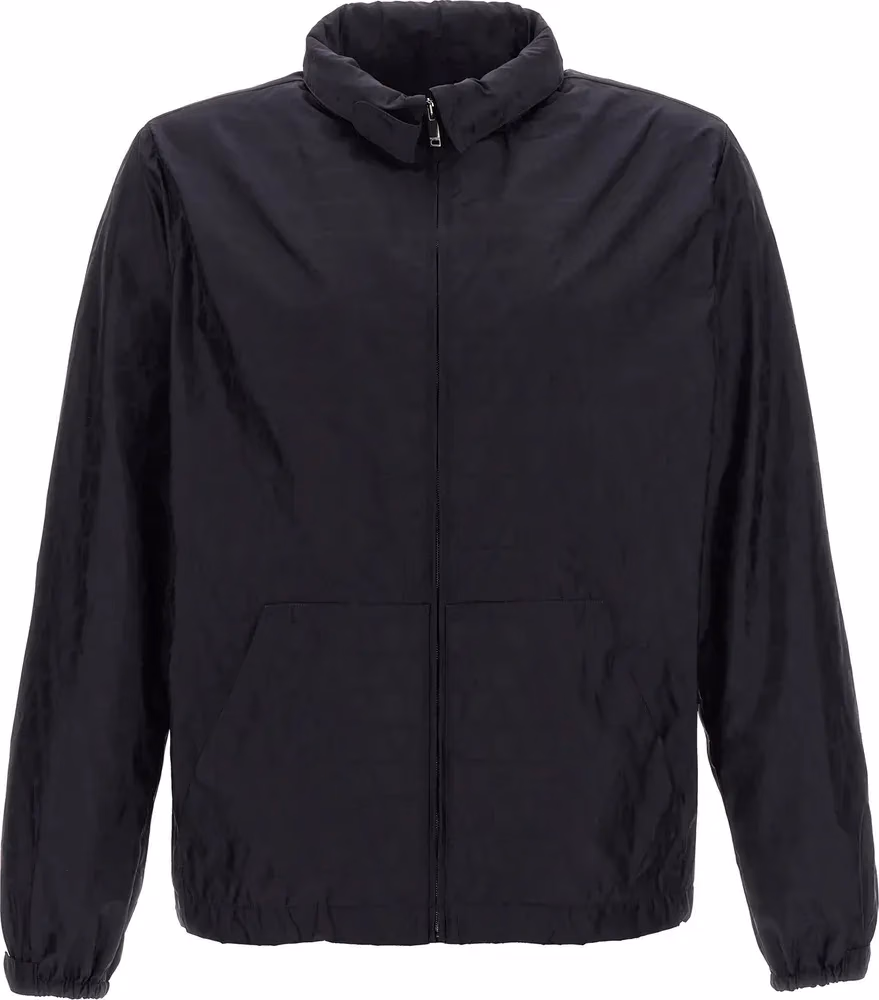 Valentino Garavani Blue Polyamide Shell Jacket