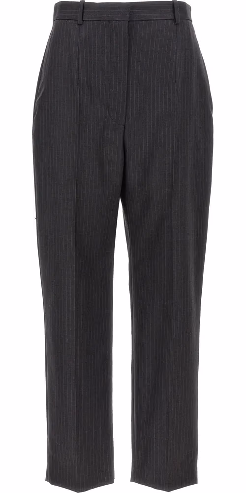 Alexander McQueen Gray Wool Dress Pants