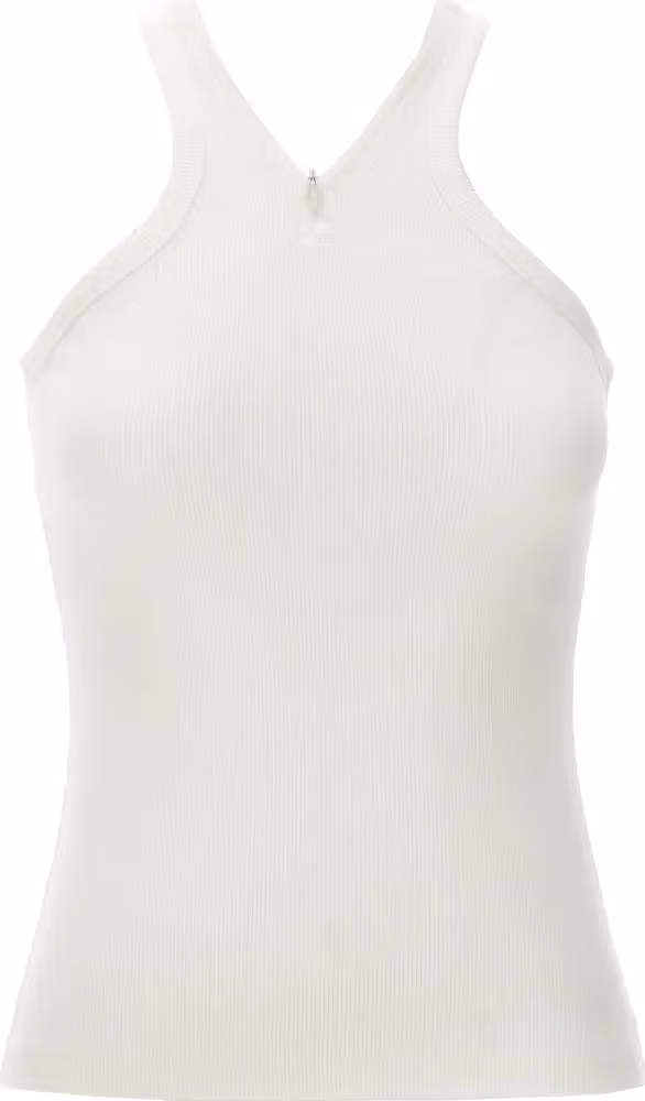 Courrèges White Cotton Tank Tops