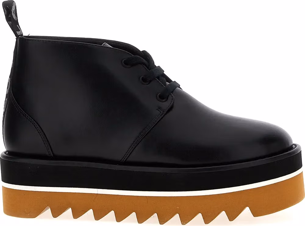 Stella McCartney Black Polyethylene Ankle Boots