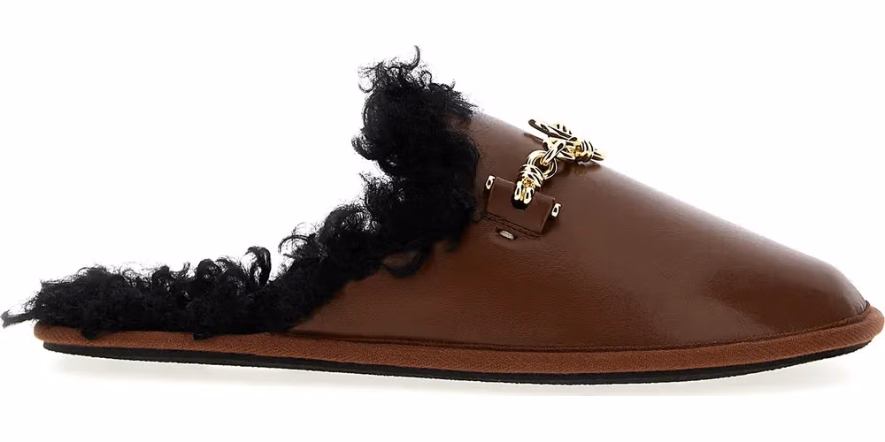 Stella McCartney Brown Polyethylene Mules