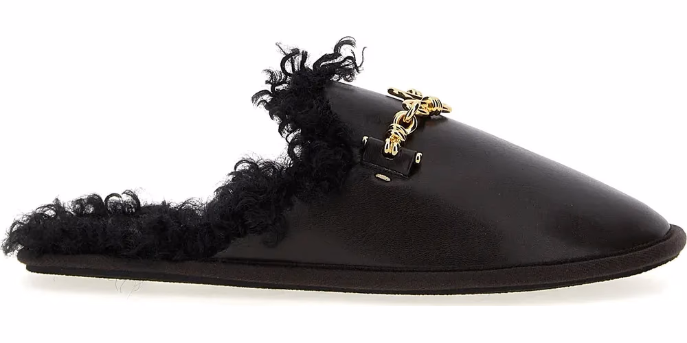 Stella McCartney Brown Polyethylene Mules