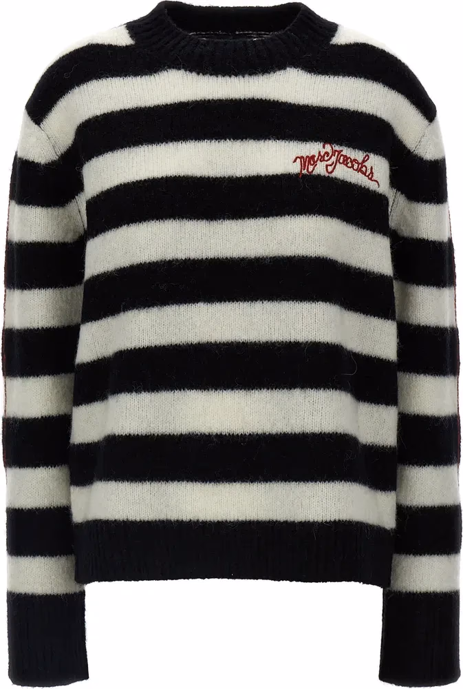 Marc Jacobs Bicolor Wool Cardigan