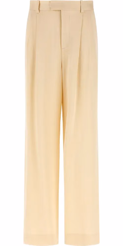 Armarium Beige Viscose Casual Pants