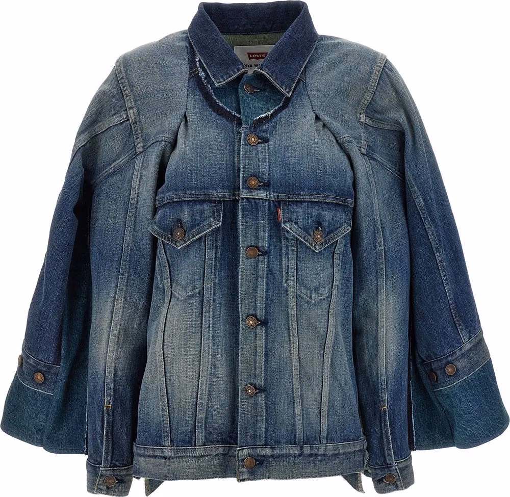 Junya Watanabe Blue Cotton Denim Jacket