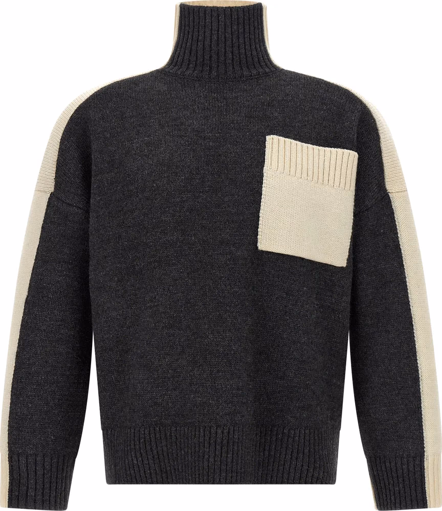 J.W.Anderson Gray Elastane Cardigan