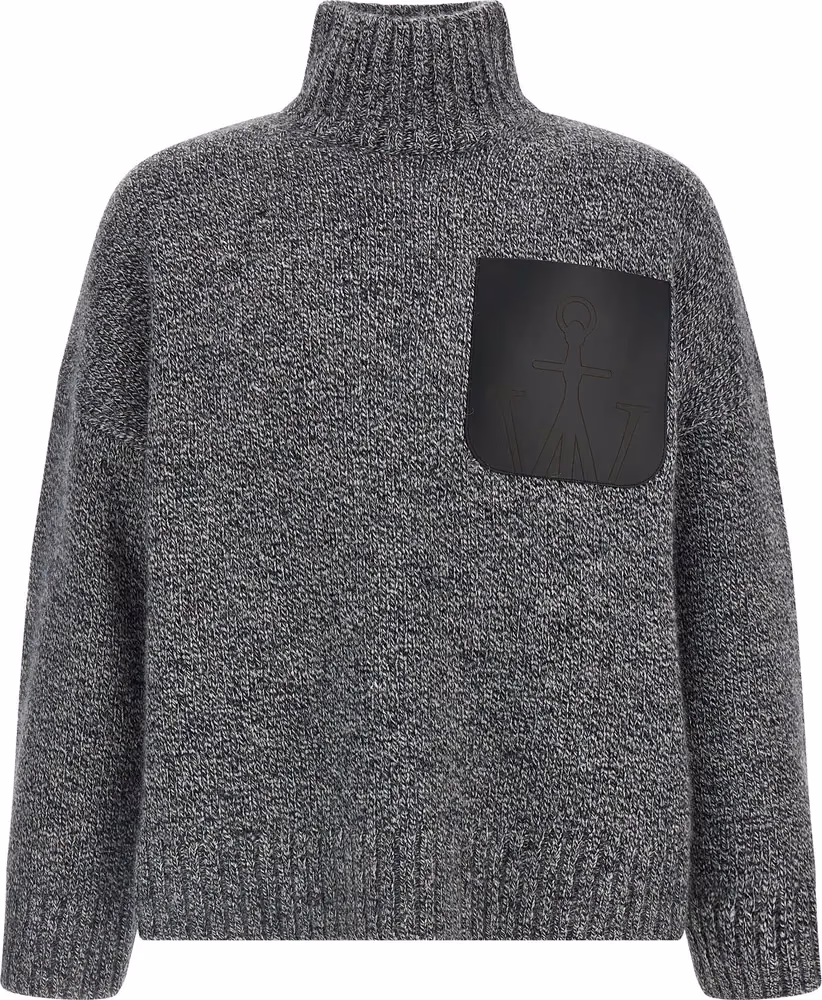 J.W.Anderson Gray Wool Cardigan