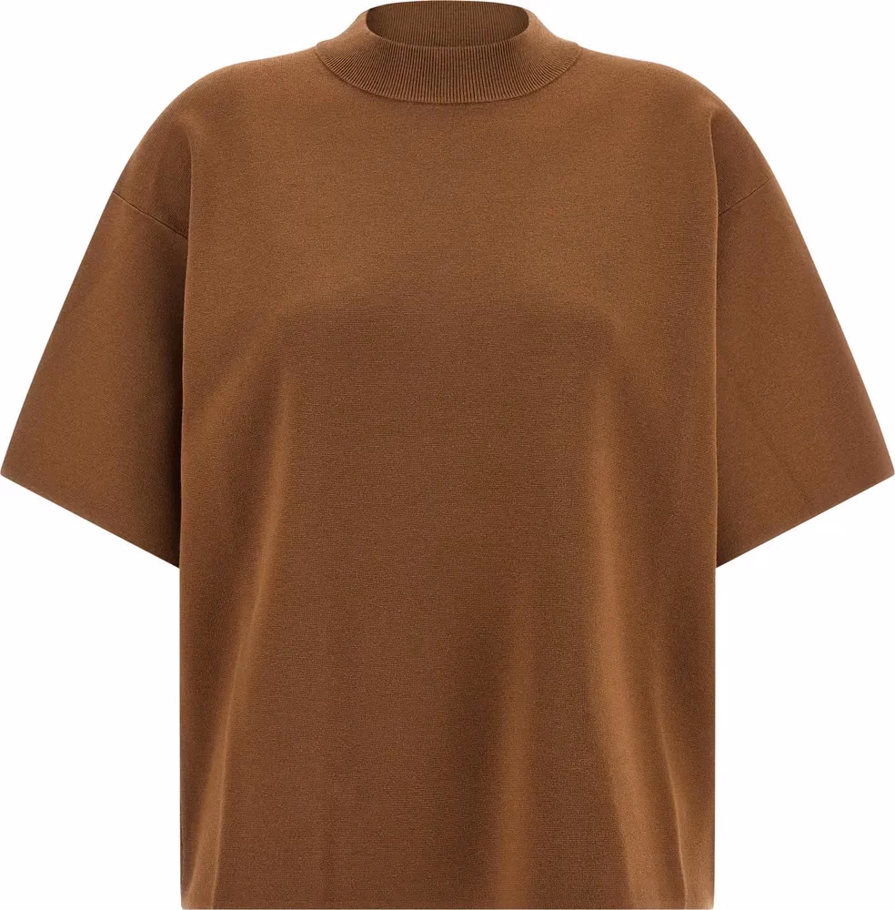 Max Mara Brown Viscose Cardigan