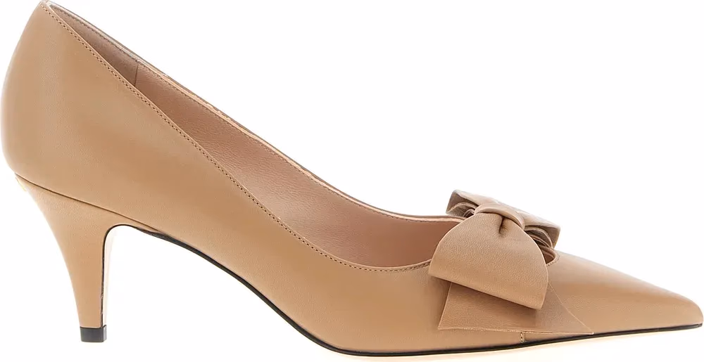 Valentino Garavani Multicolor Calfskin Mid Heel Pumps