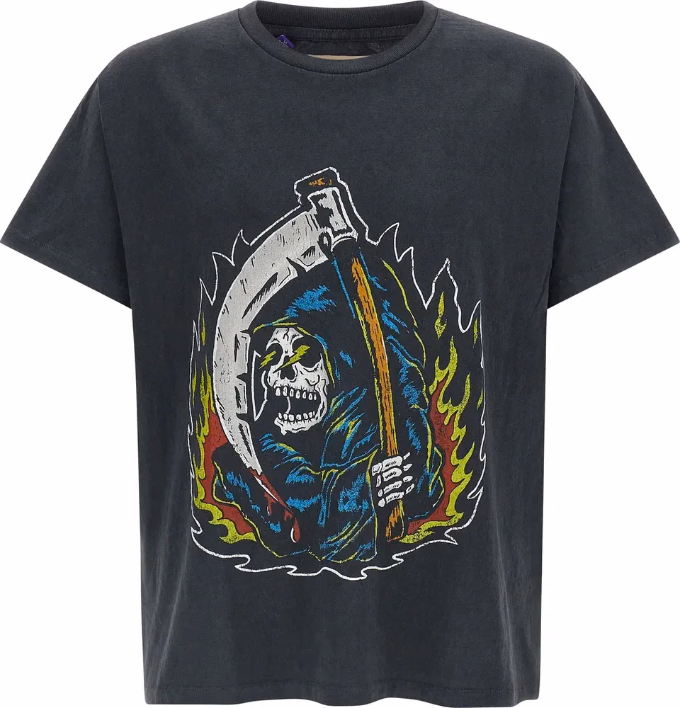 GALLERY DEPT. Gray Cotton T-Shirt