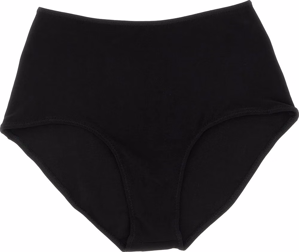 Norma Kamali Black Polyester Briefs