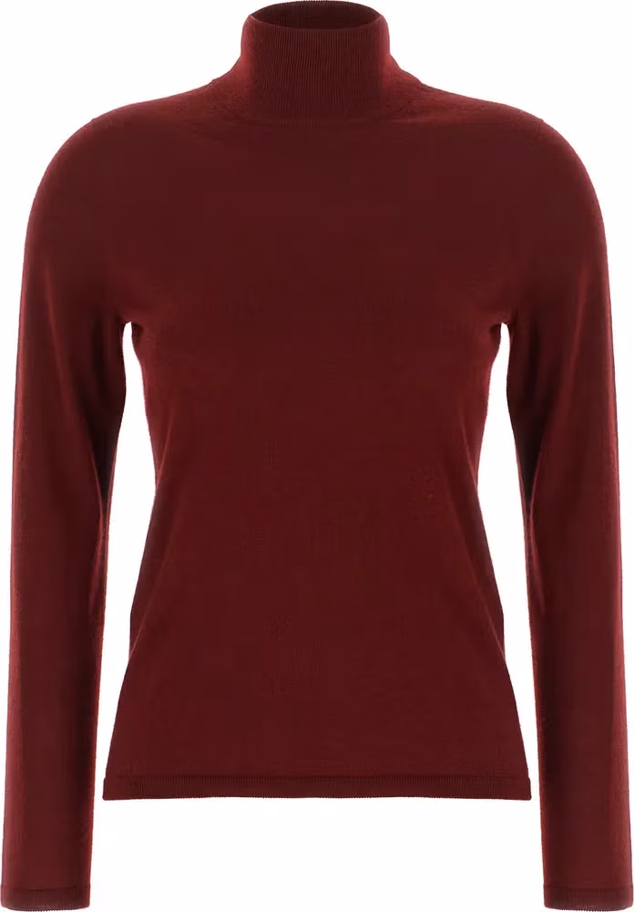 Max Mara Bordeaux Cashmere Cardigan