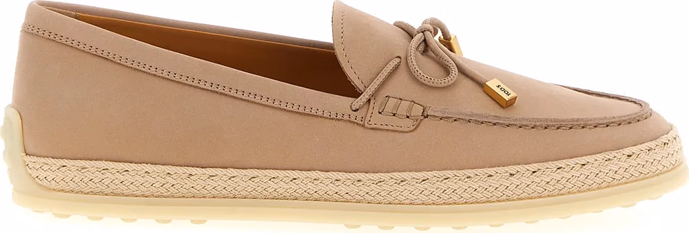 Tod's Multicolor Calfskin Espadrilles