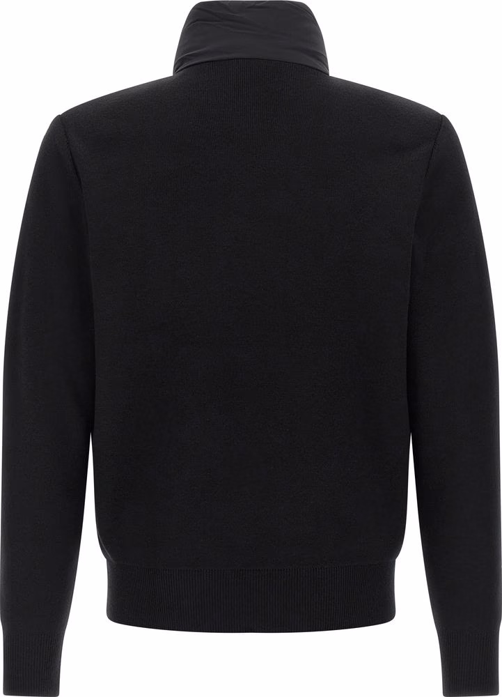 Mackage Blue Nylon Cardigan