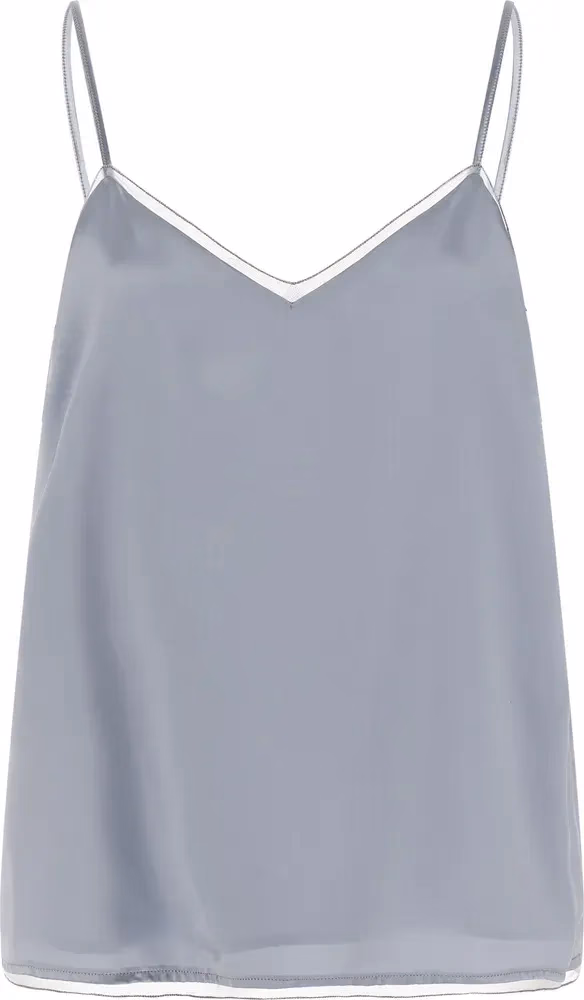 Fabiana Filippi Blue Viscose Tank Tops
