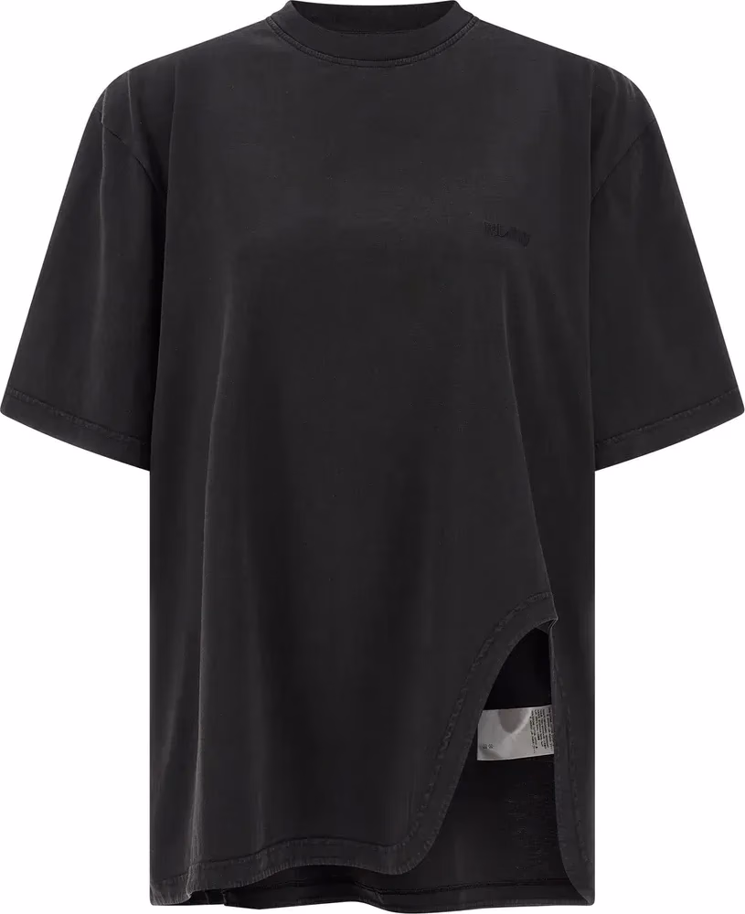 The Attico Black Cotton T-Shirt