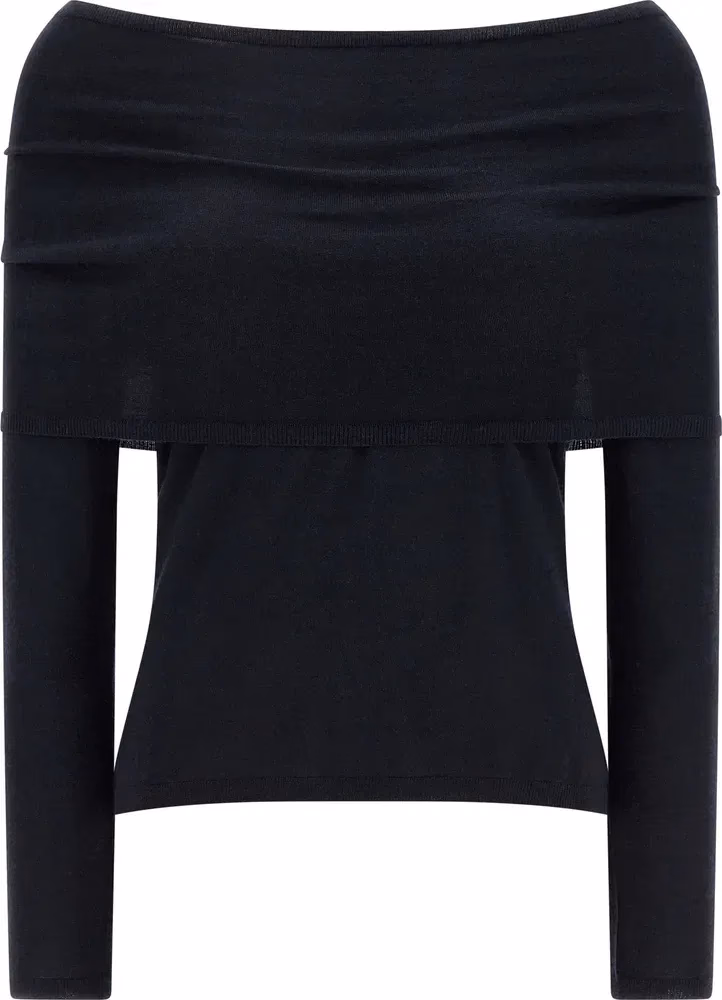 Max Mara Blue Cashmere Cardigan
