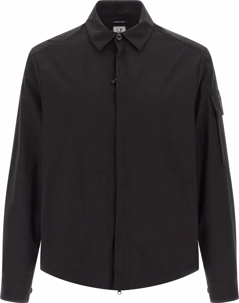 C.P. Company Black Polyester Blouse