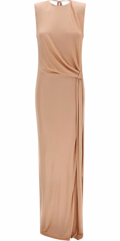 Elisabetta Franchi Multicolor Viscose Long Dress