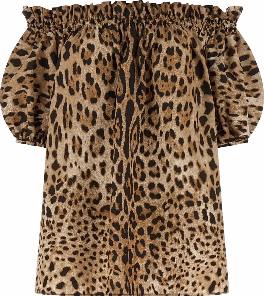 Dolce & Gabbana Brown Cotton Shirt