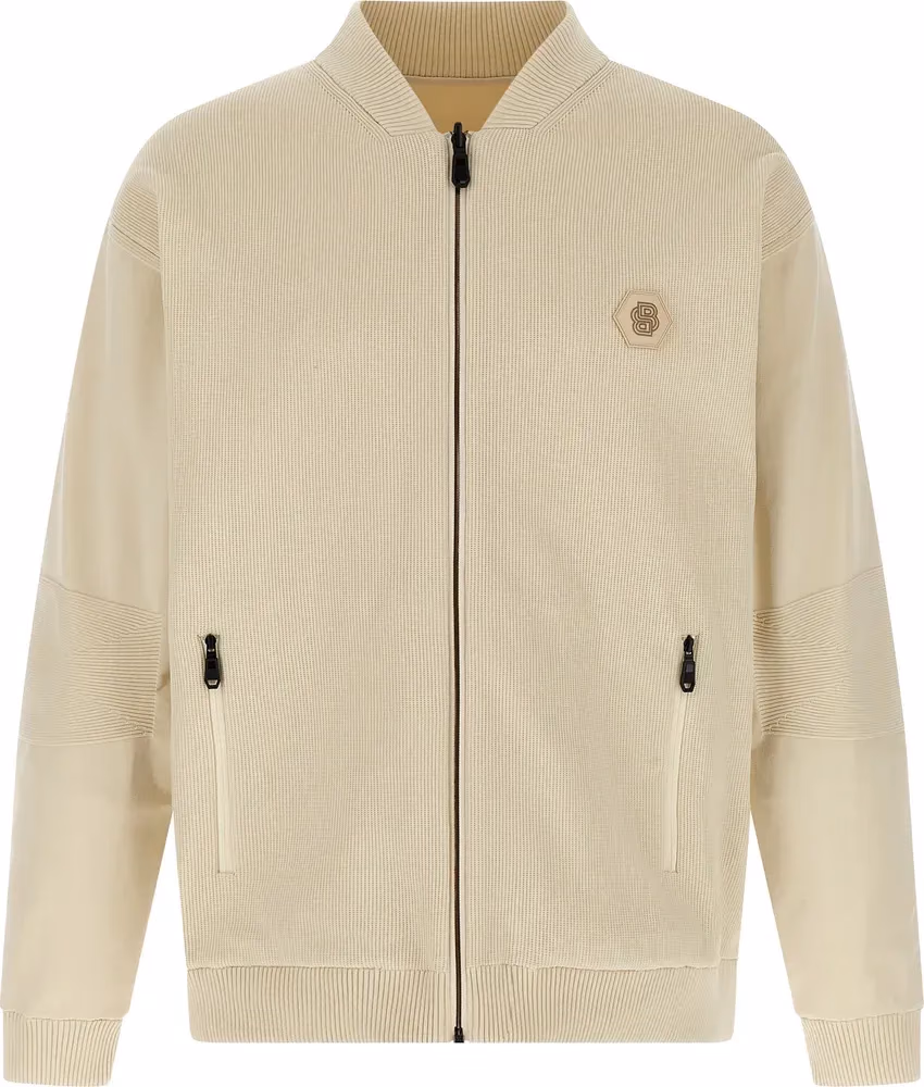 Hugo Boss Beige Polyamide Bomber