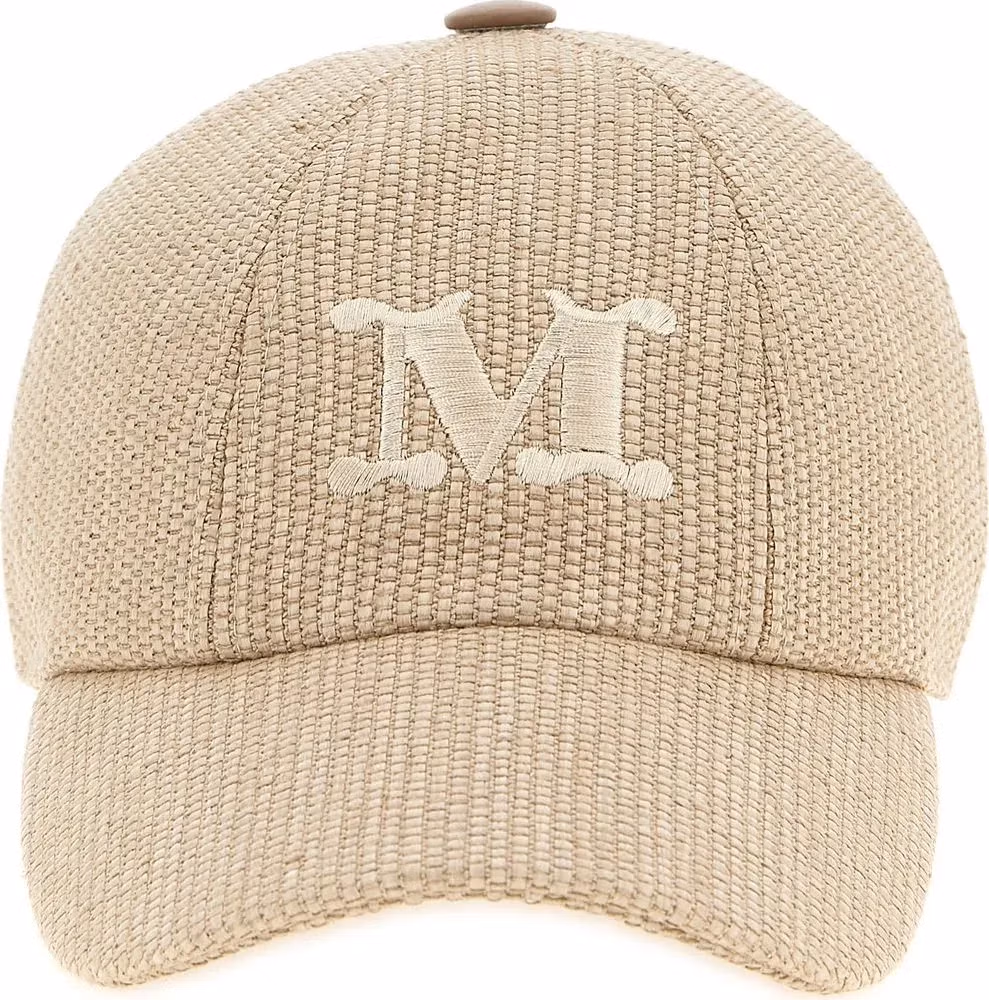 Max Mara Beige Cotton Cap (Baseball Hat)