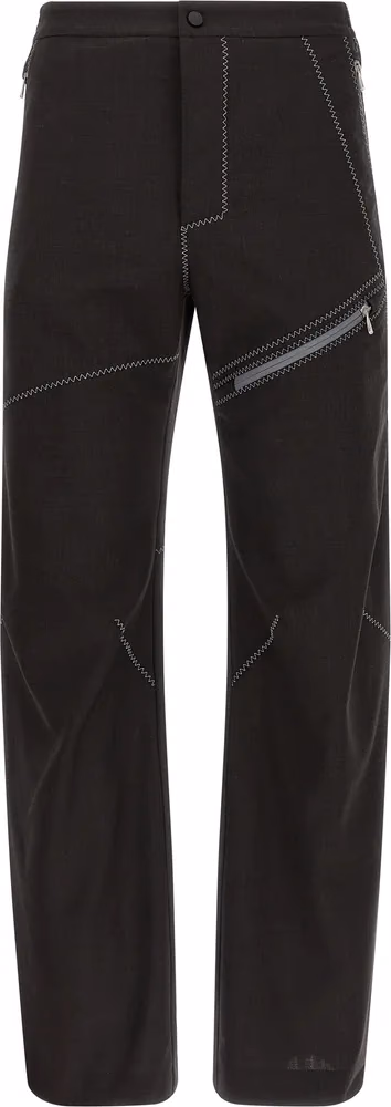 Kiko Kostadinov Brown Virgin Wool Casual Pants