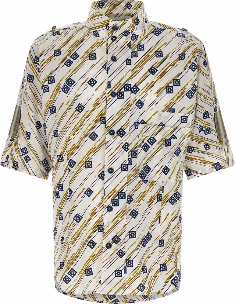 Kiko Kostadinov Multicolor Cotton Blouse