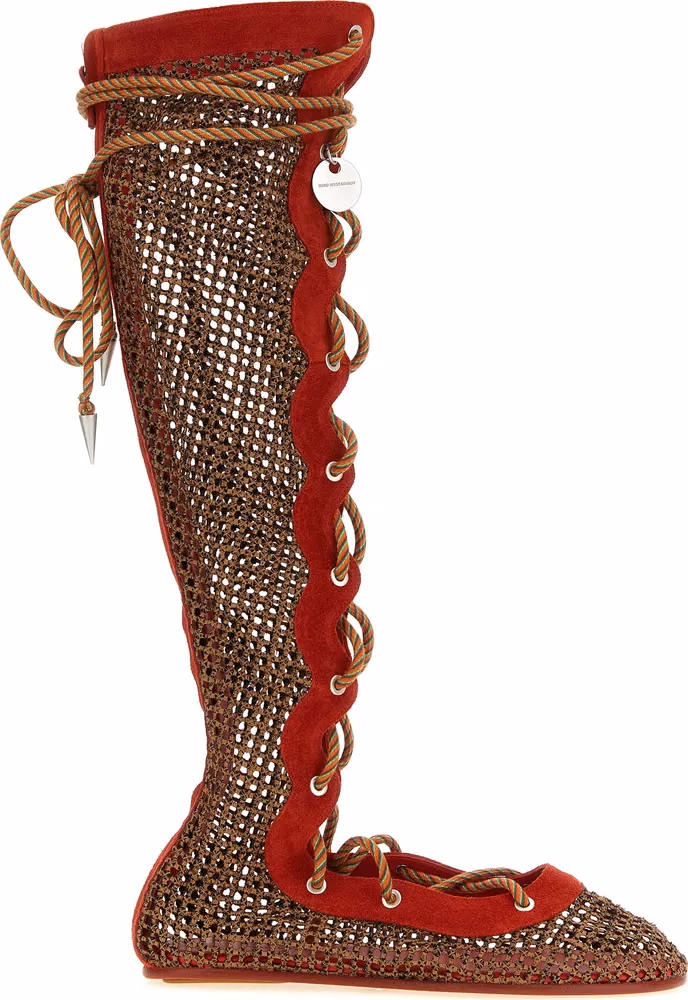 Kiko Kostadinov Multicolor Polyester Over The Knee