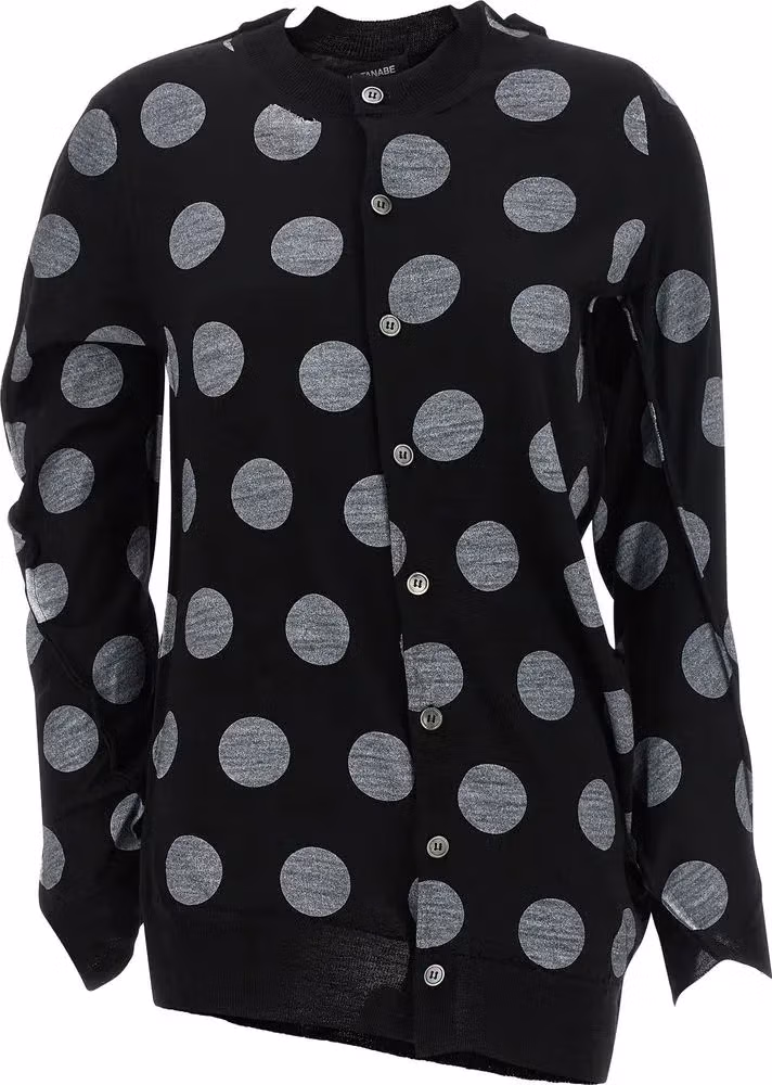 Junya Watanabe Bicolor Wool Cardigan