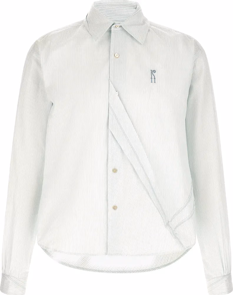 Kiko Kostadinov Bicolor Cotton Blouse