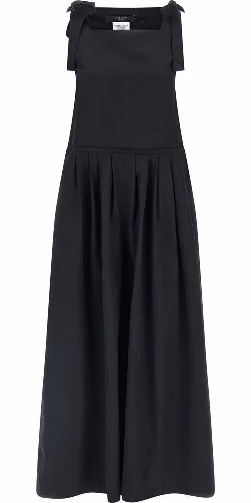 Max Mara Black Cotton Jumpsuit