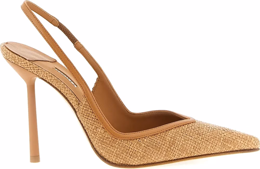 LE SILLA Brown Polyamide High Heel Pumps