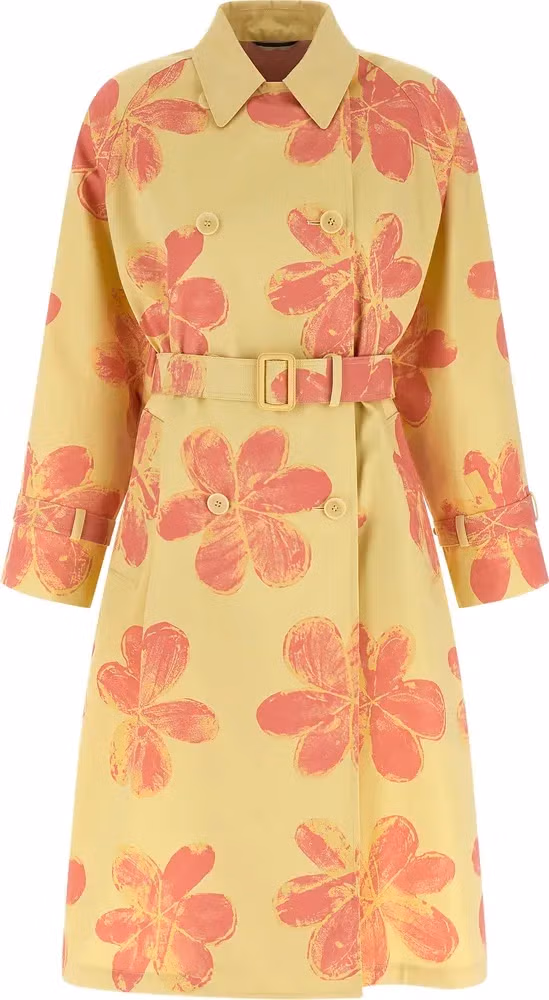 Max Mara Bicolor Cotton Coat