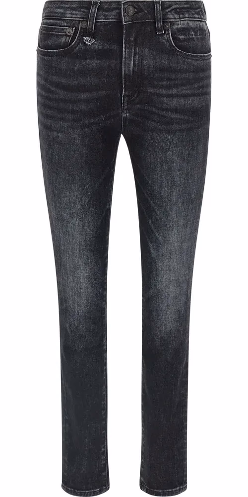R13 Black Cotton Jeans Denim