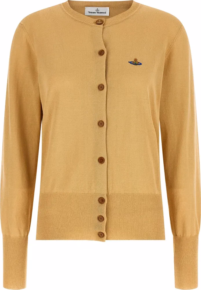 Vivienne Westwood Beige Cotton Cardigan