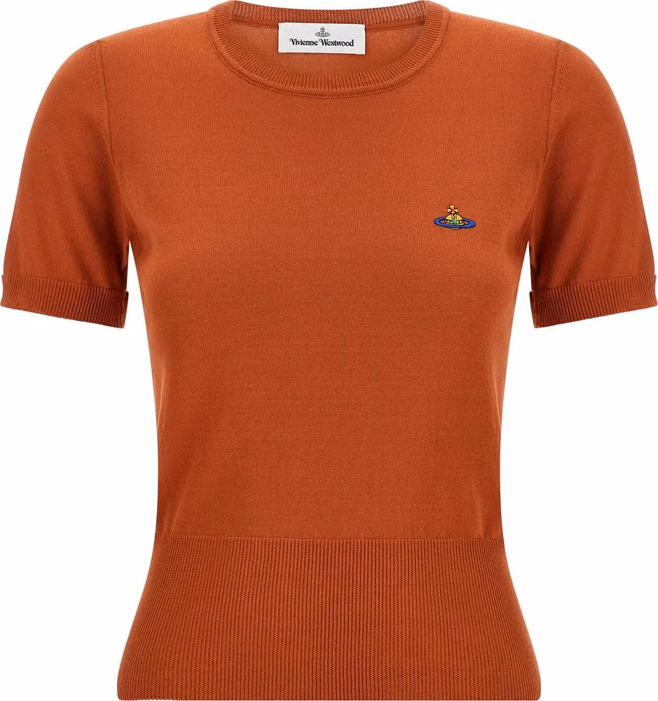 Vivienne Westwood Orange Cotton T-Shirt