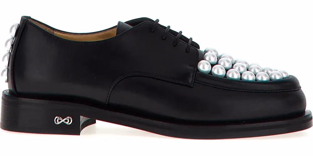 MACH & MACH Bicolor Calfskin Oxfords And Derbies